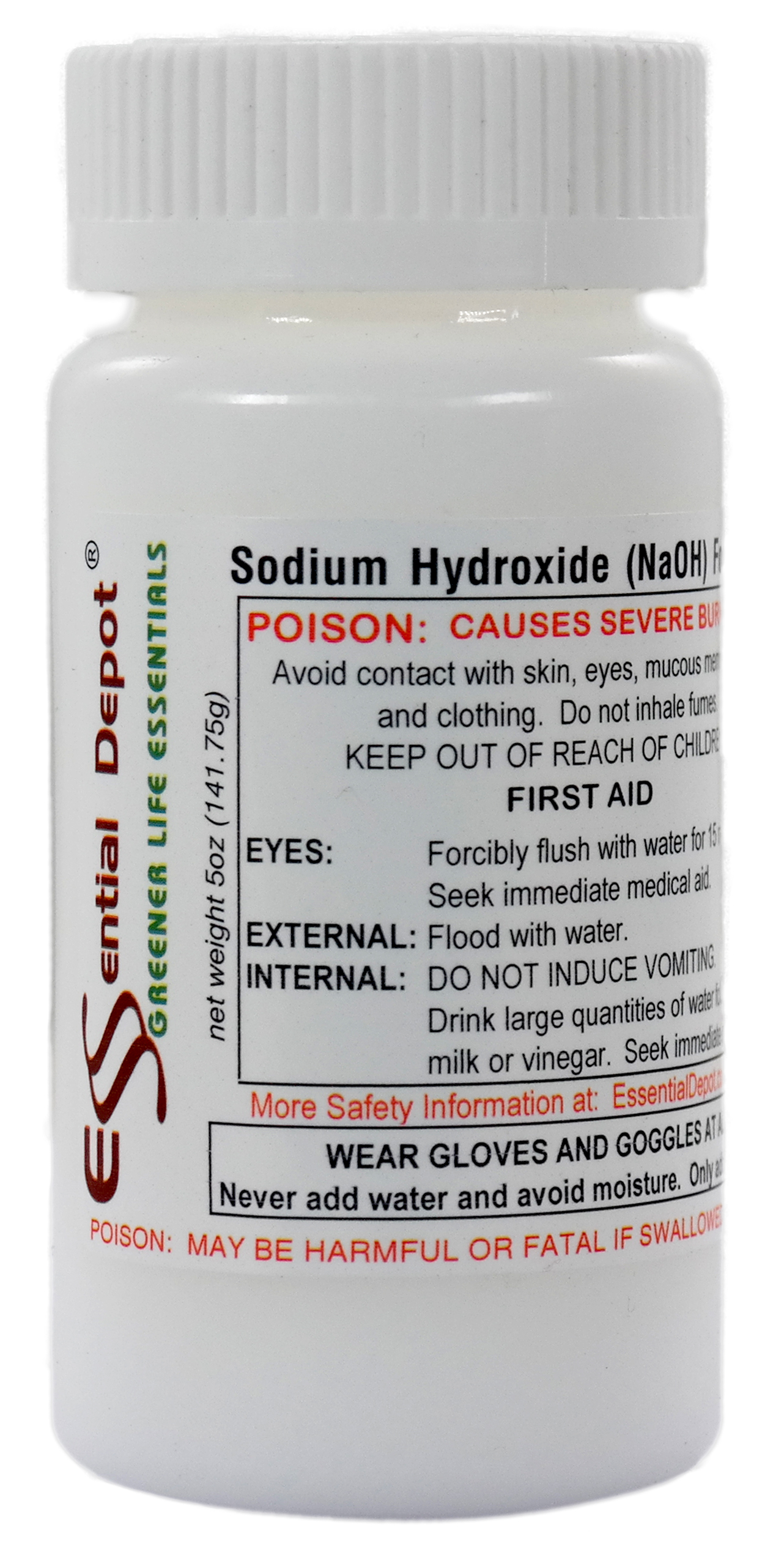 Buy Essentially Natural Caustic Soda Lye (Sodium hydroxide) Online