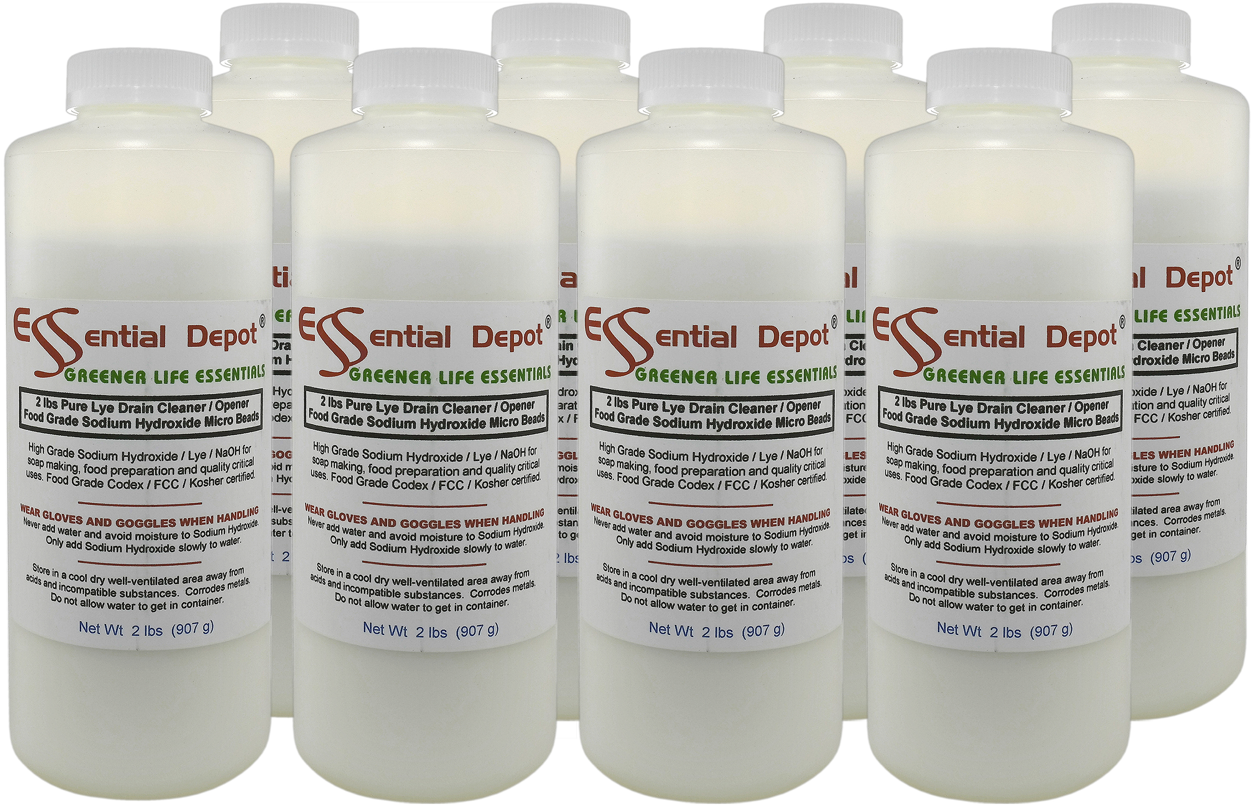 Sodium Hydroxide (lye) lye for soap making, extra fine granu