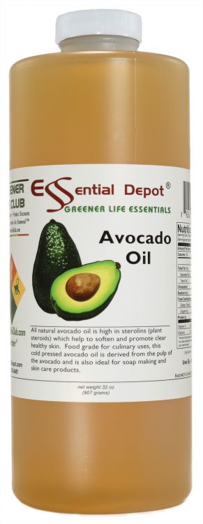 Avocado Oil - 1 Quart - Food Grade - No Additives: Essential Depot