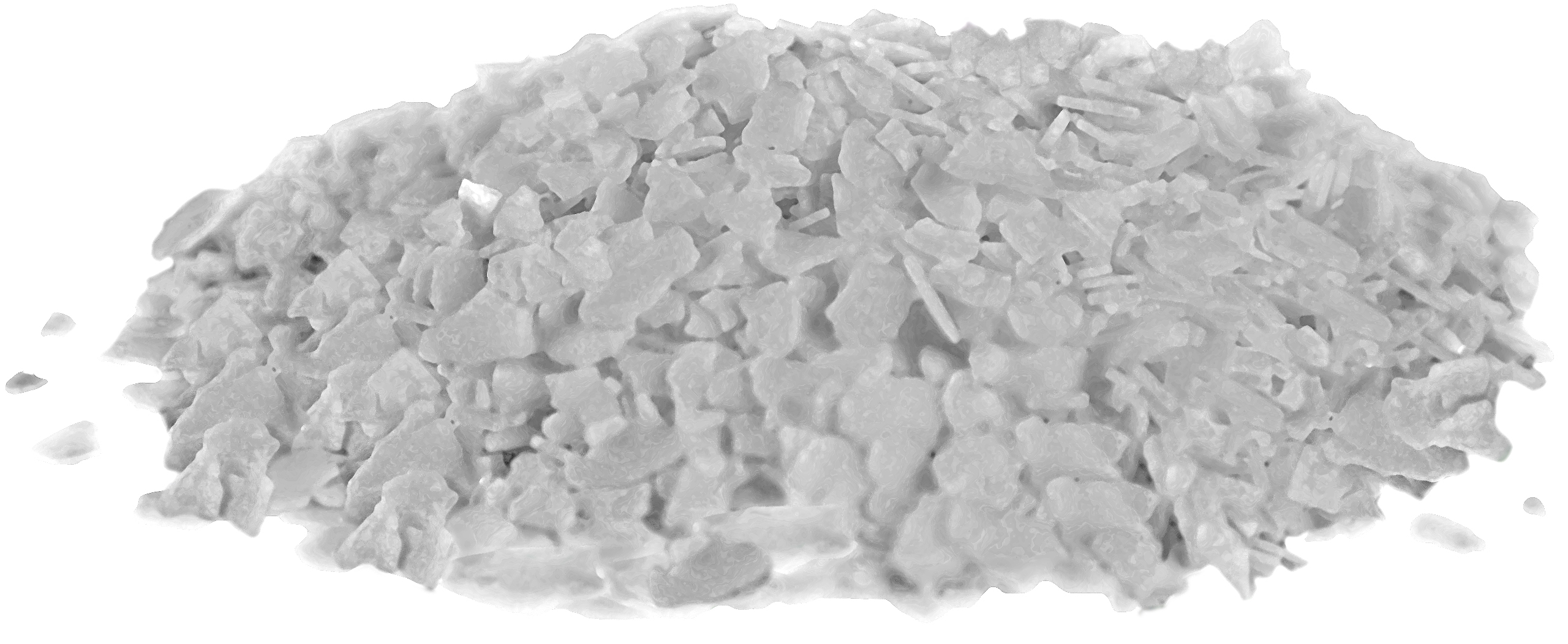 Potassium Hydroxide Flakes KOH, Caustic Potash Anhydrous KOH Dry - 8 lbs -  4 x 2lb Bottles