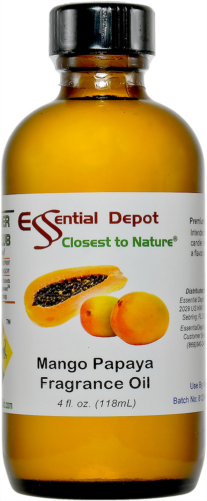 Mango Papaya Fragrance Oil - 4 oz.: Essential Depot