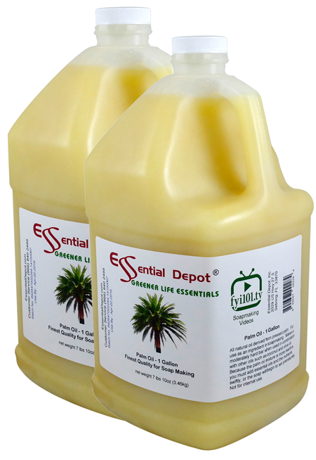 Palm Oil - 2 Gallons - 2 x 1 Gallon Containers - FREE US SHIPPING ...