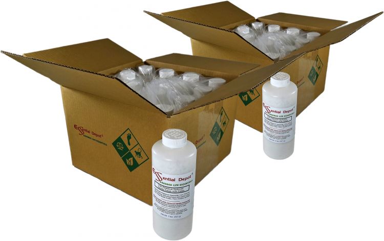 Potassium Hydroxide Flakes KOH, Caustic Potash Anhydrous KOH Dry - 4 lbs -  2 x 2lb Bottles