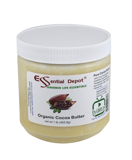 Cocoa Butter - Organic: Essential Depot